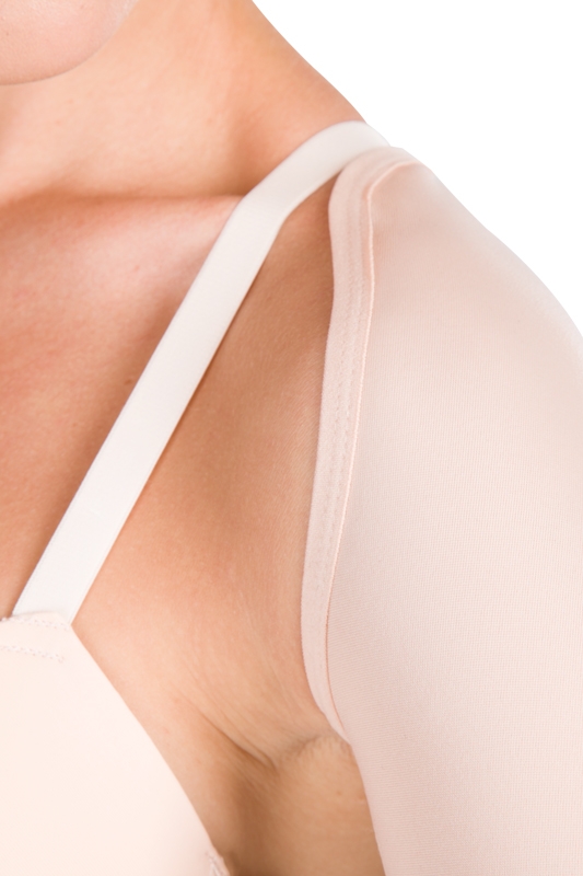 AS long Variant | Postoperative Armkompression langärmlig | Ansicht 3 | beige