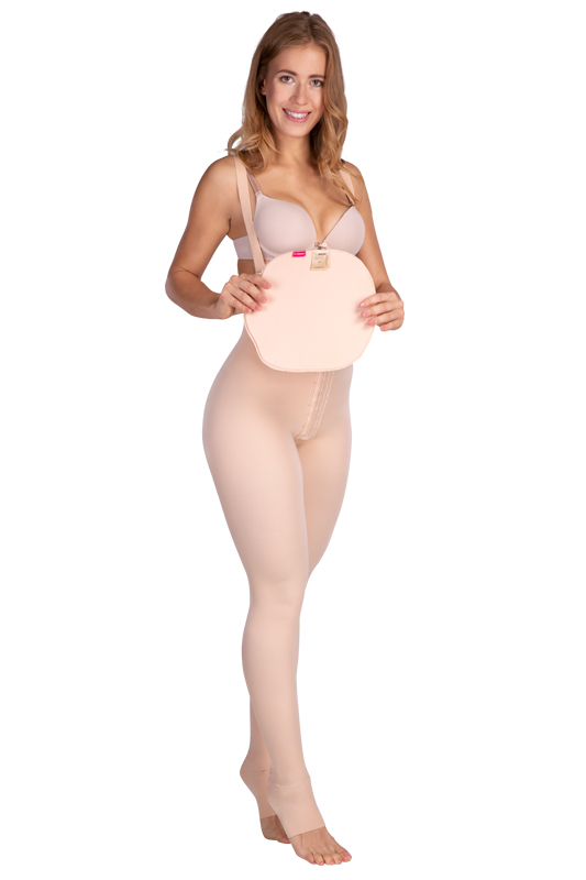 KPad 04 | Festes postoperatives Bauchpolster aus Schaumstoff | Ansicht 1 | beige