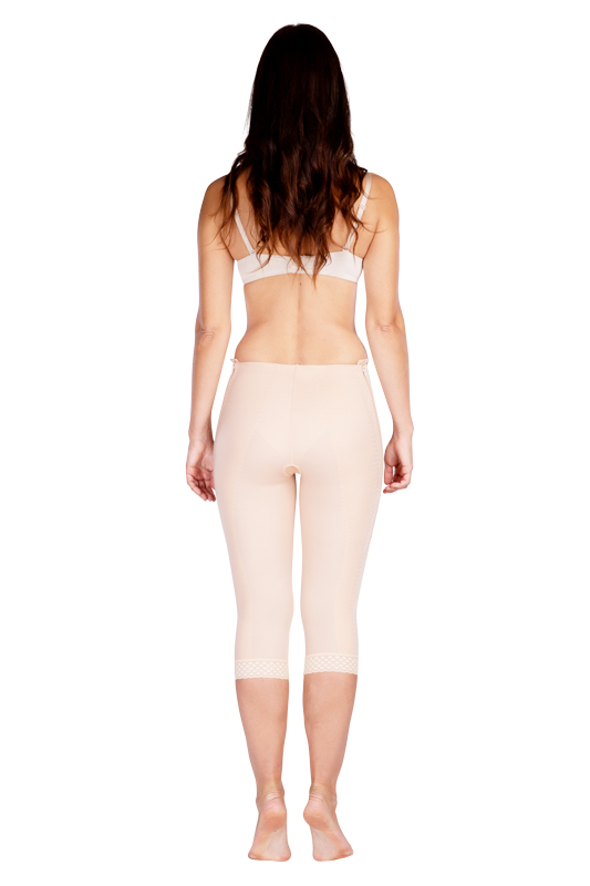 TD Comfort | Postoperative Kompressionshose unterhalb des Knies | Ansicht 2 | beige