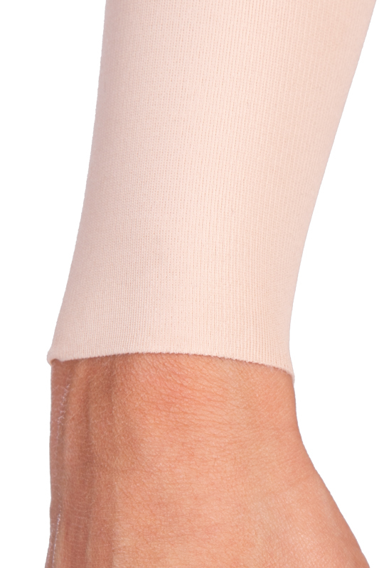 MT smooth Variant | Postoperative Kompressionsweste langärmlig | Ansicht 3 | beige