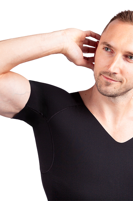 Everyday Shapewear Shirt für Herren | Ansicht 5 | schwarz