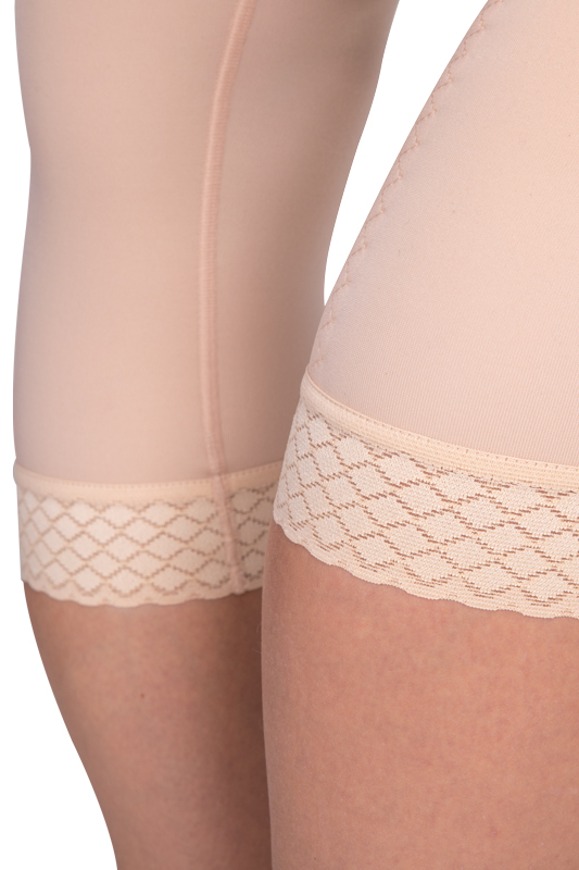 MHD Comfort | Postoperativer Kompressionsbody unterhalb des Knies | Ansicht 3 | beige