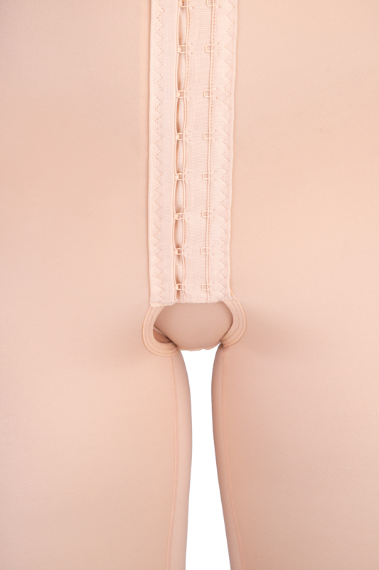 VD body BBO Variant | Postoperative Kompressionshose mit offenem Gesäß | Ansicht 5 | beige