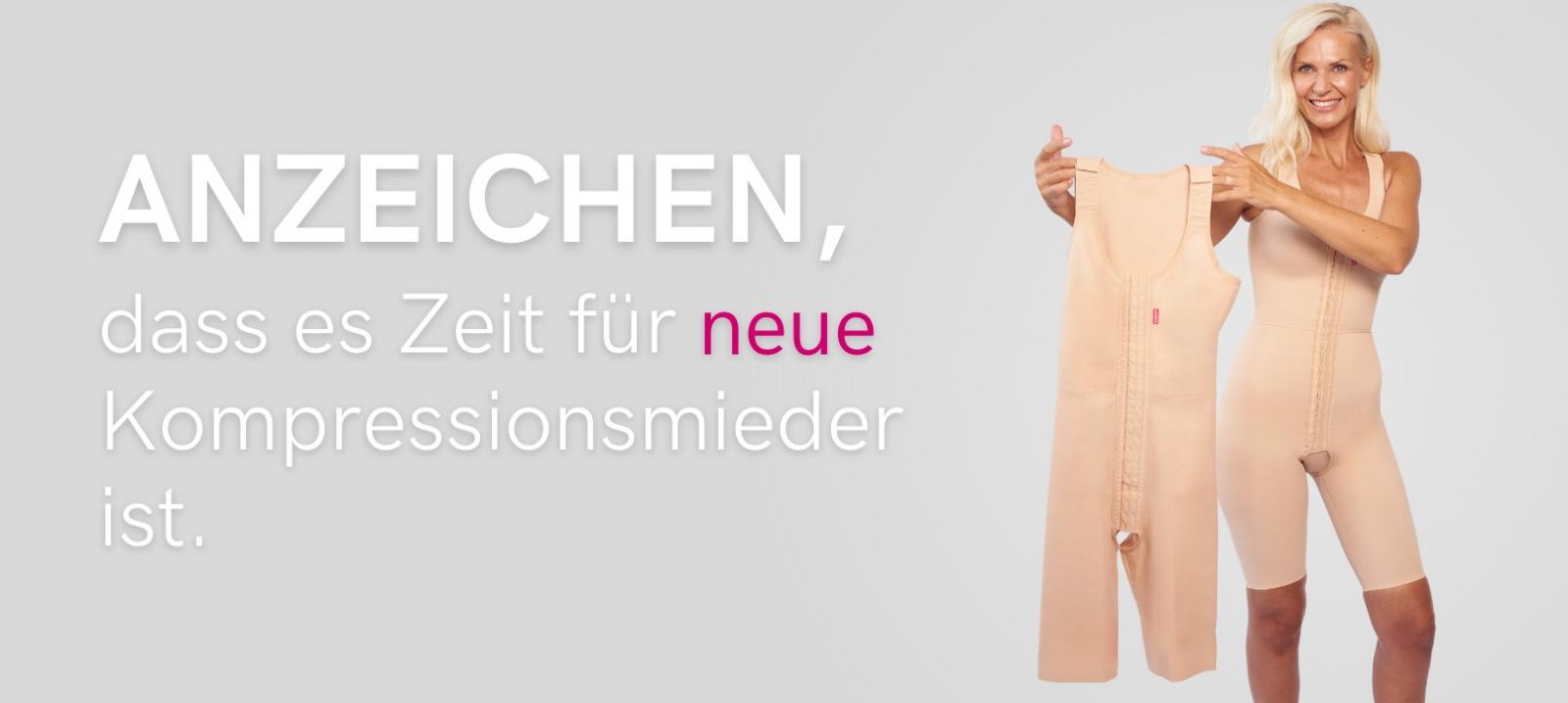 Anzeichen, dass es Zeit für neue Kompressionsmieder ist.
